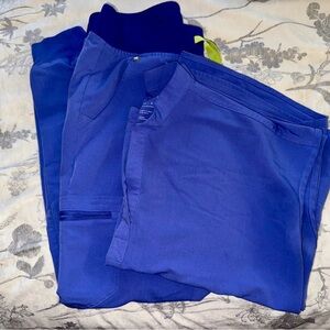 Figs Indigo Scrubs Size Small